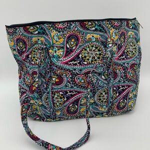 Colorful Paisley Tote Bag